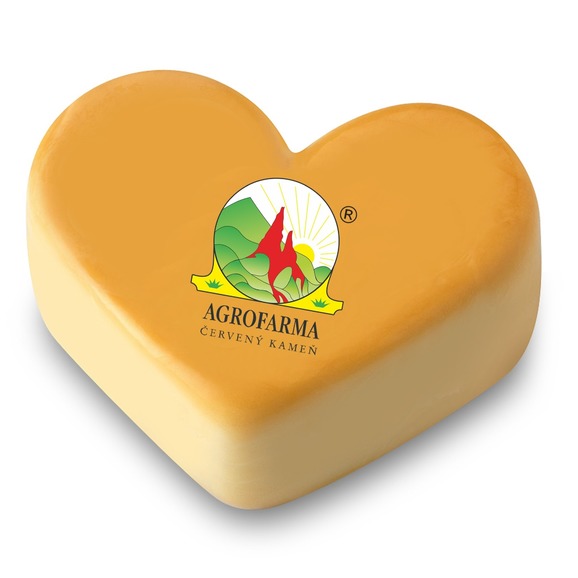 Parený údený syr tvarovaný Srdce